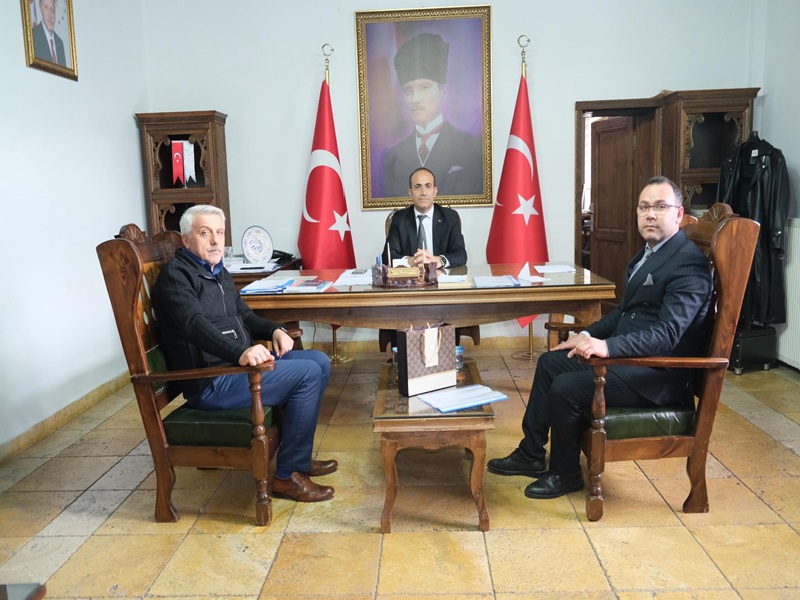 Kaymakam Ersin Tepeli'ye Tokat Çocuk Evleri Koordinasyon Merkezi (ÇEKOM) Tarafından Nezaket Ziyareti Gerçekleştirildi